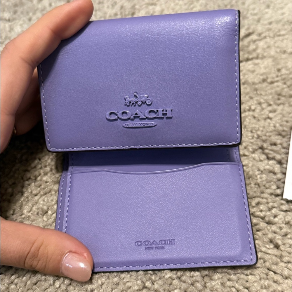 Coach Micro Leather Wallet - Picture 4 of 5